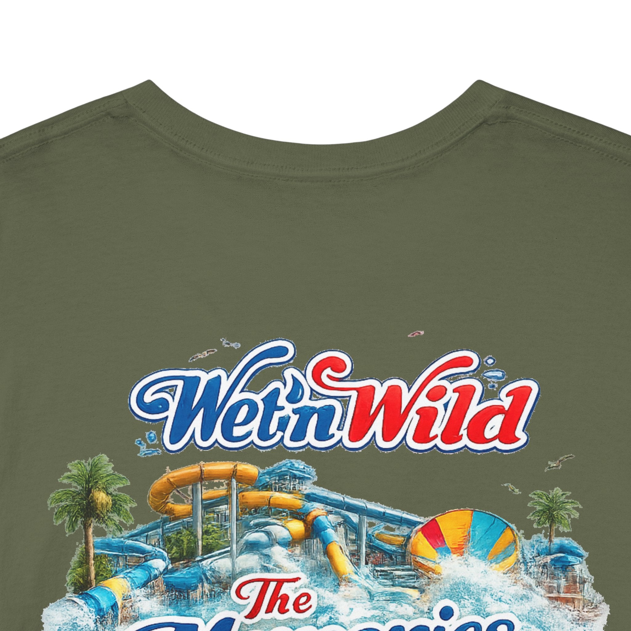 Wet 'n Wild Orlando Graphic Tee — "The Memories Live On" Retro Vacation T‑Shirt