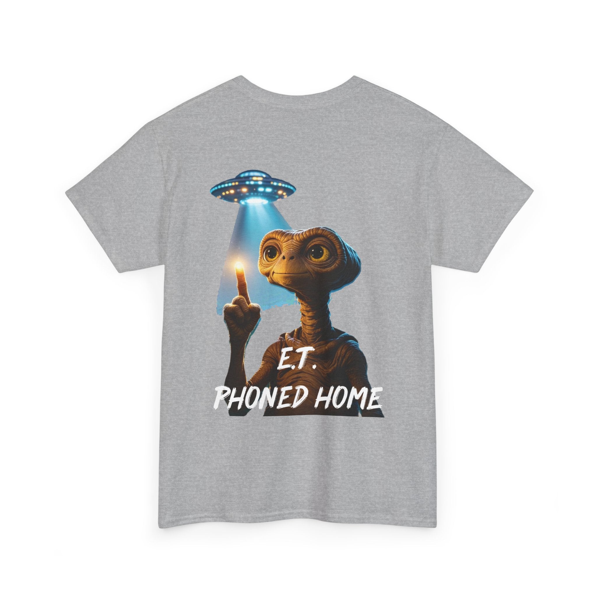 E.T. Phoned Home Tee — Retro Sci‑Fi Alien Graphic T-Shirt