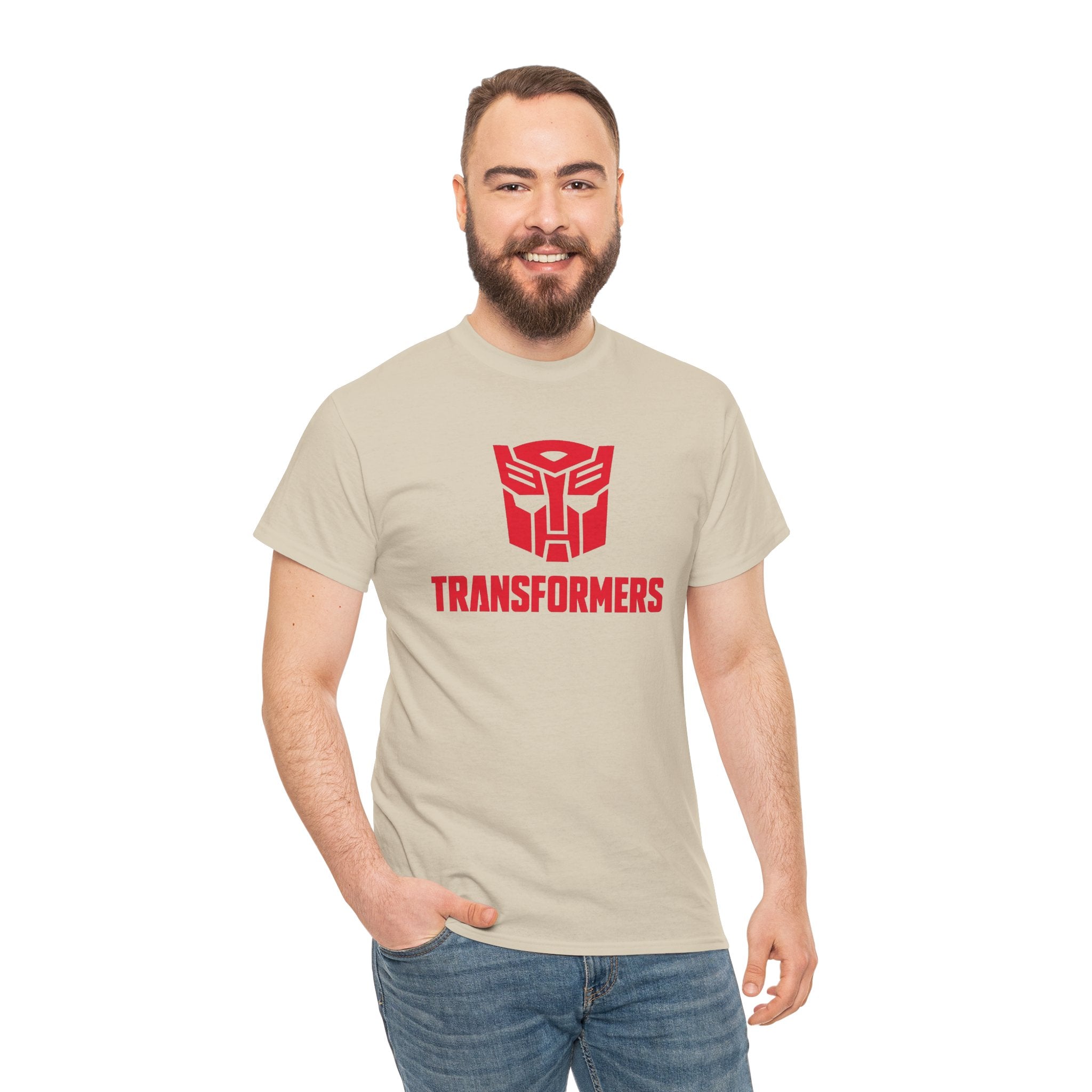 Transformers Logo T-Shirt – Red Autobot Graphic Tee