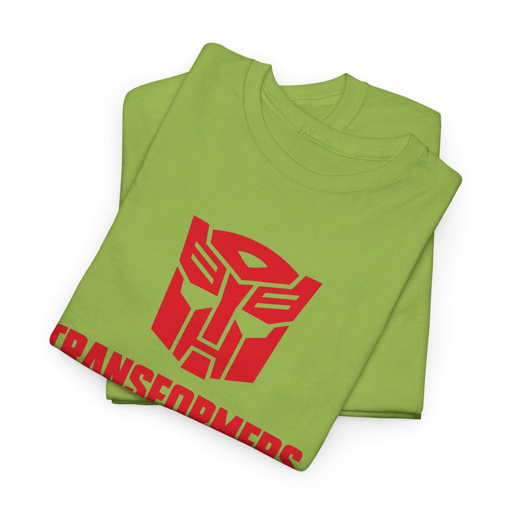 Transformers Logo T-Shirt – Red Autobot Graphic Tee
