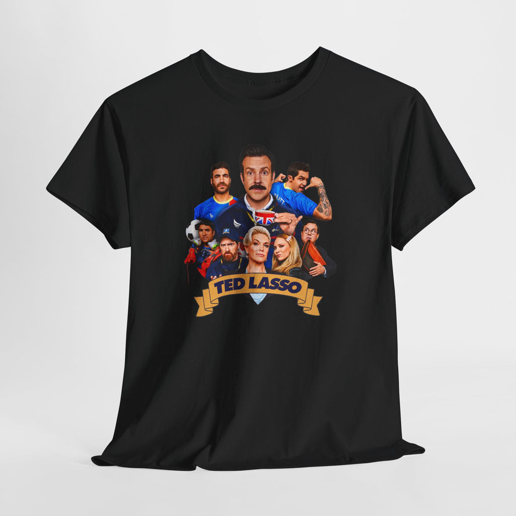 Ted Lasso Inspired Cast Graphic Tee — TV Show Fan Shirt