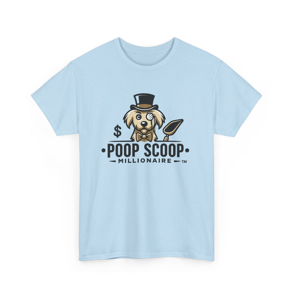 Poop Scoop Millionaire T-Shirt — Funny Dog Poop Scooping Tee