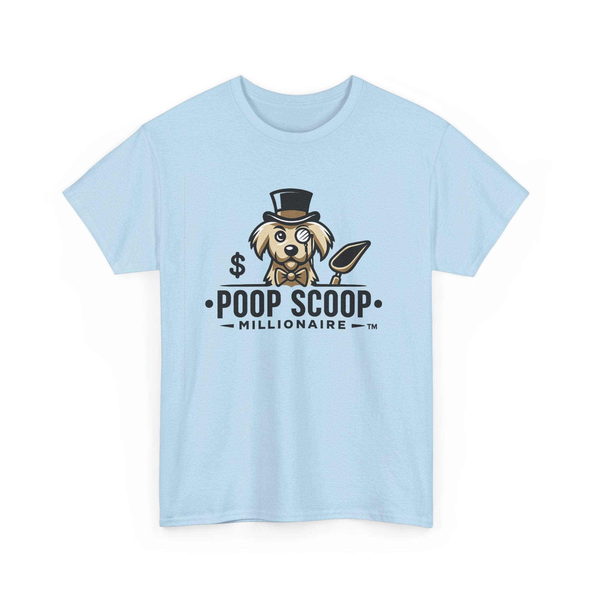 Poop Scoop Millionaire T-Shirt — Funny Dog Poop Scooping Tee
