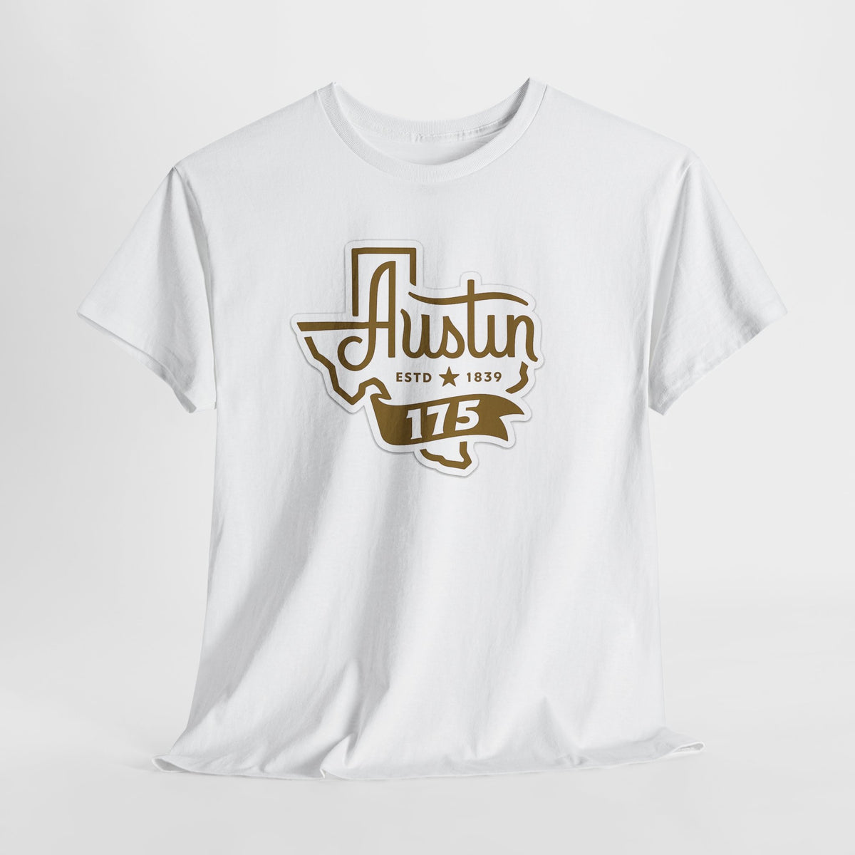 Austin Texas 175th Anniversary Cotton T‑Shirt