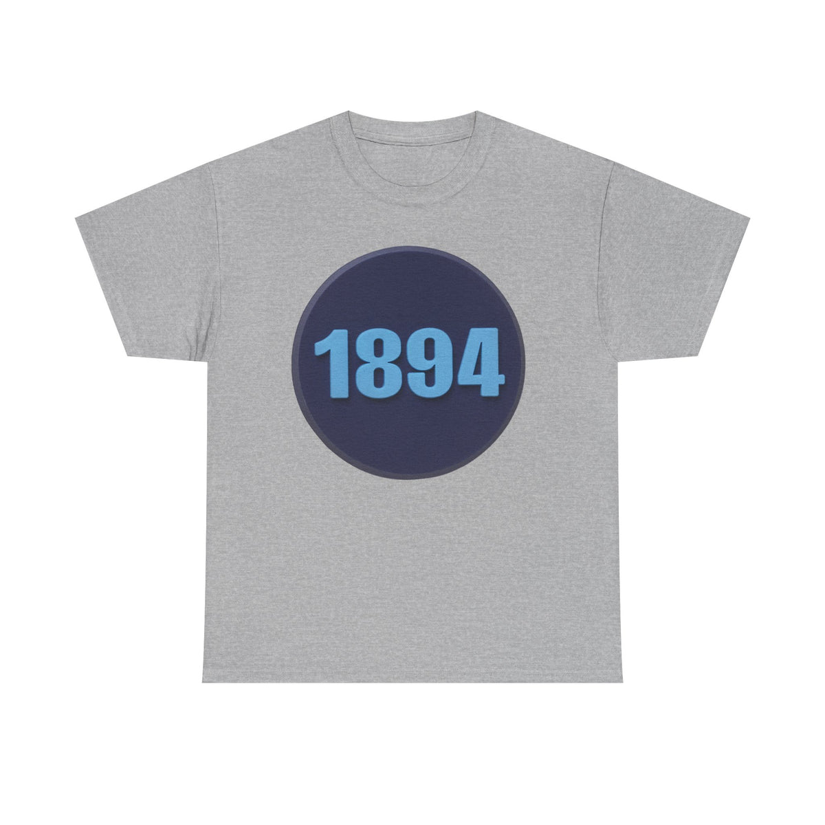 1894 Manchester City Circle Graphic Tee — Vintage Year Anniversary T-Shirt