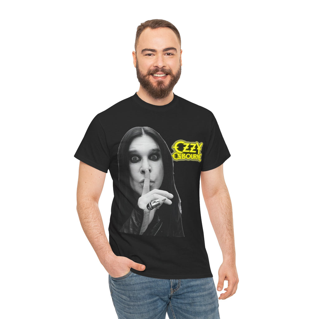 Ozzy Osbourne Halloween Horror Nights Tee — "Shh" Graphic Band T‑Shirt