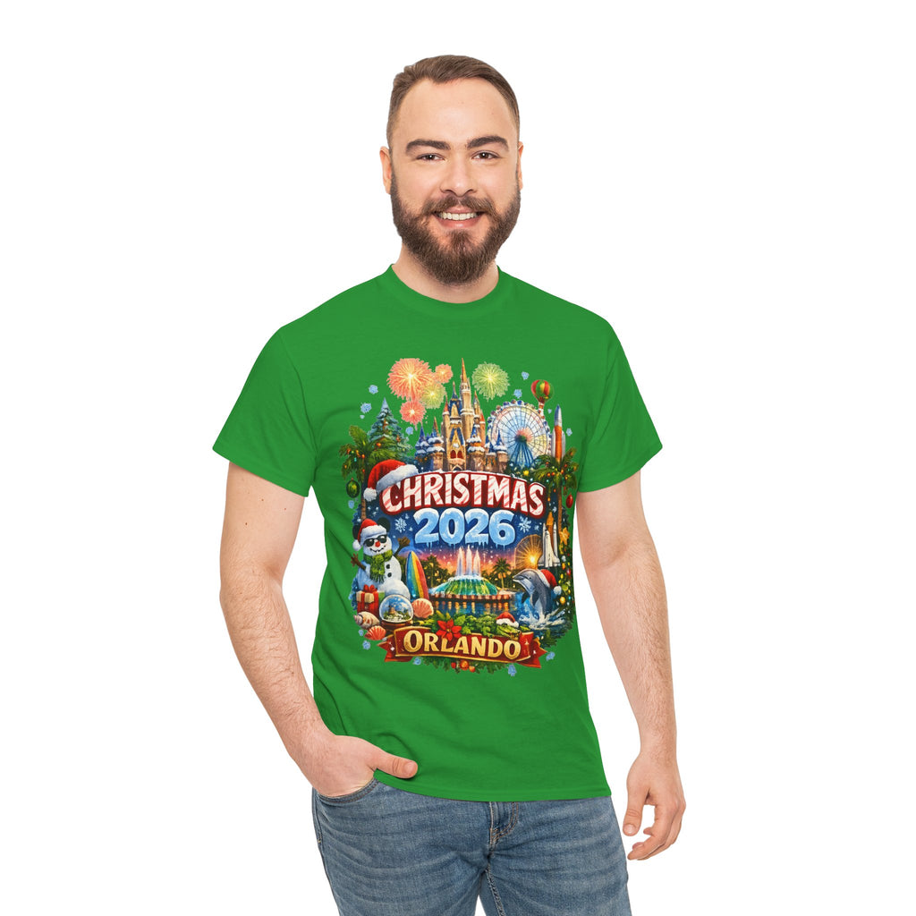 Christmas 2026 Orlando T-Shirt — Holiday Theme Park Souvenir Tee