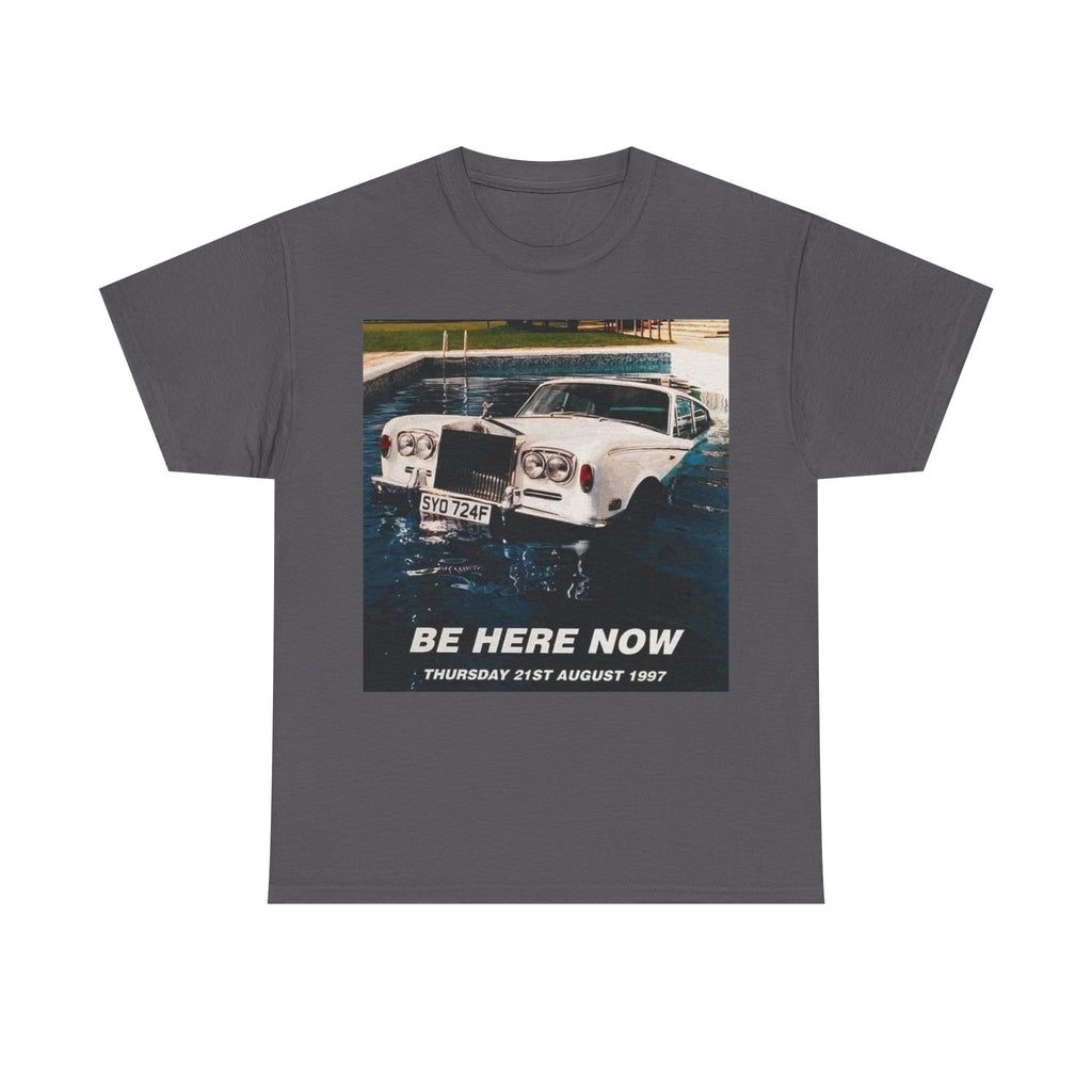 Oasis Be Here Now Vintage Graphic Tee — Retro Aesthetic T‑Shirt (Thursday 21st August 1997)