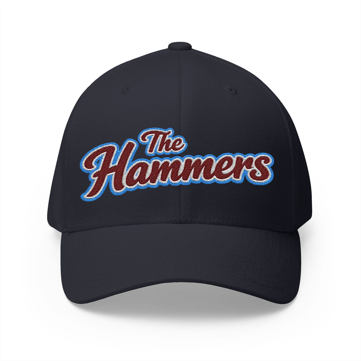 The Hammers West Ham United Embroidered Cap — Retro Script Baseball Hat