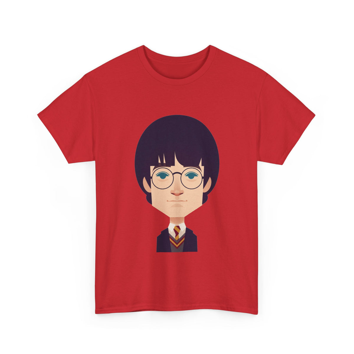 Harry Potter Wizard School Boy Cartoon Cotton T-Shirt