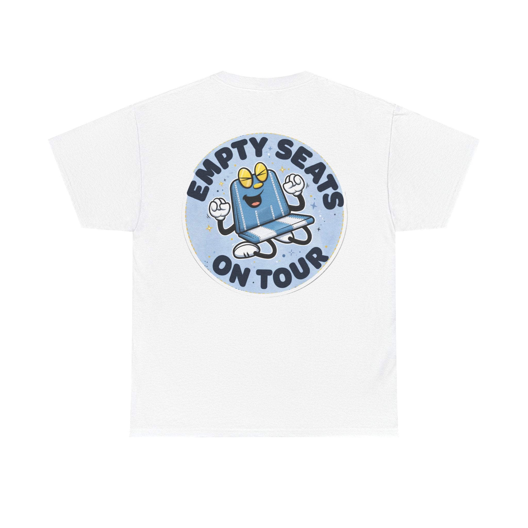 Manchester City T-Shirt — 'Empty Blue Seats On Tour' Retro Skate Graphic Tee