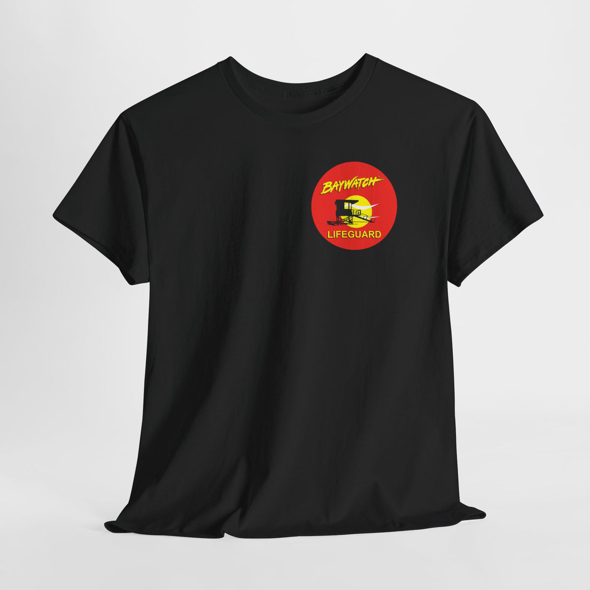 Baywatch Lifeguard Graphic Cotton T-Shirt