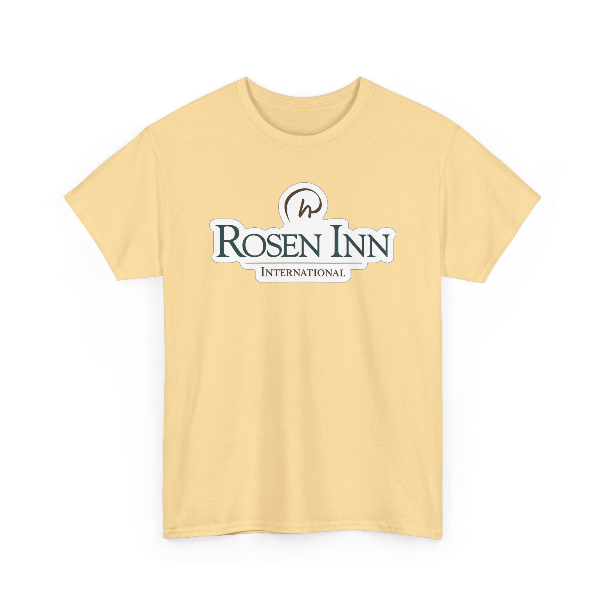 Rosen Inn International Inspired Logo Cotton T-Shirt Tee