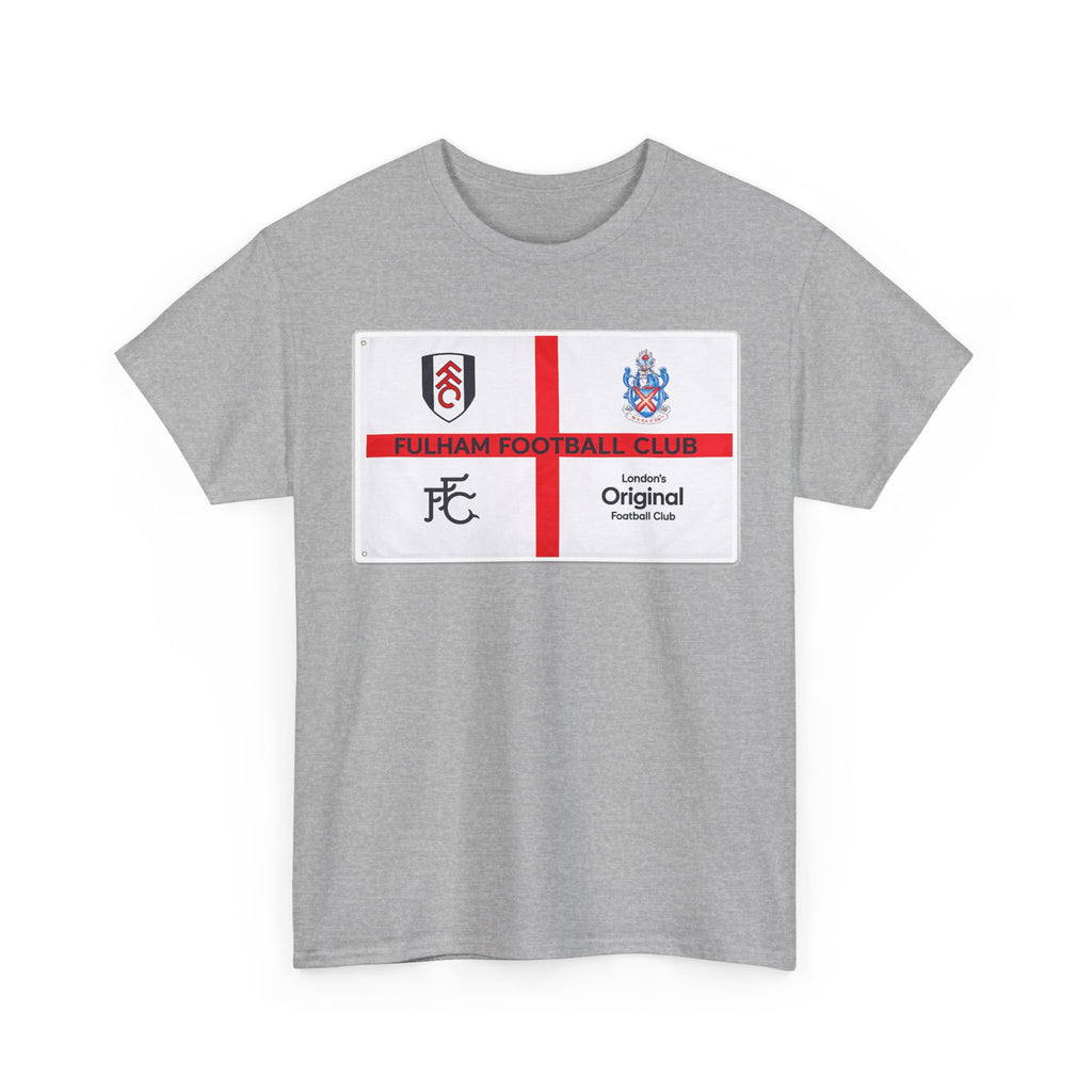 Fulham Football Club Crest Tee — St George’s Cross Football Shirt