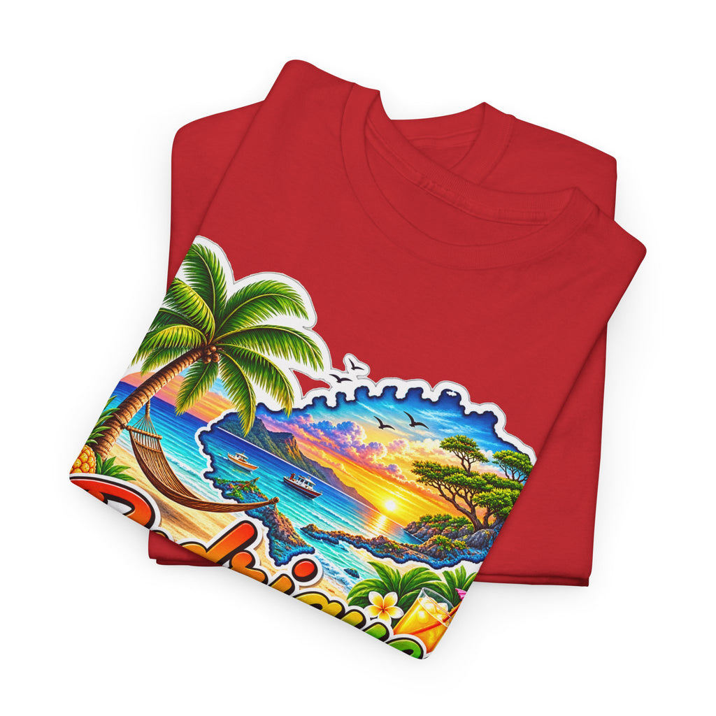 Rodrigues Island Tropical Tee — "Relax Your Soul" Beach Vacation T-Shirt