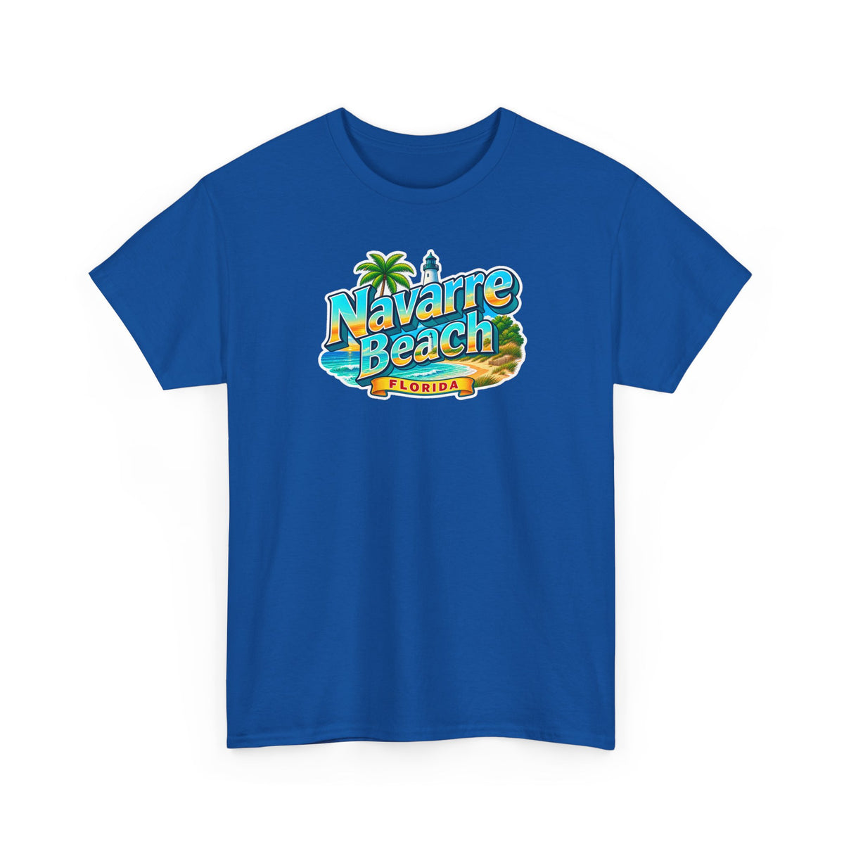 Navarre Beach Florida T-Shirt – Retro Tropical Vacation Tee