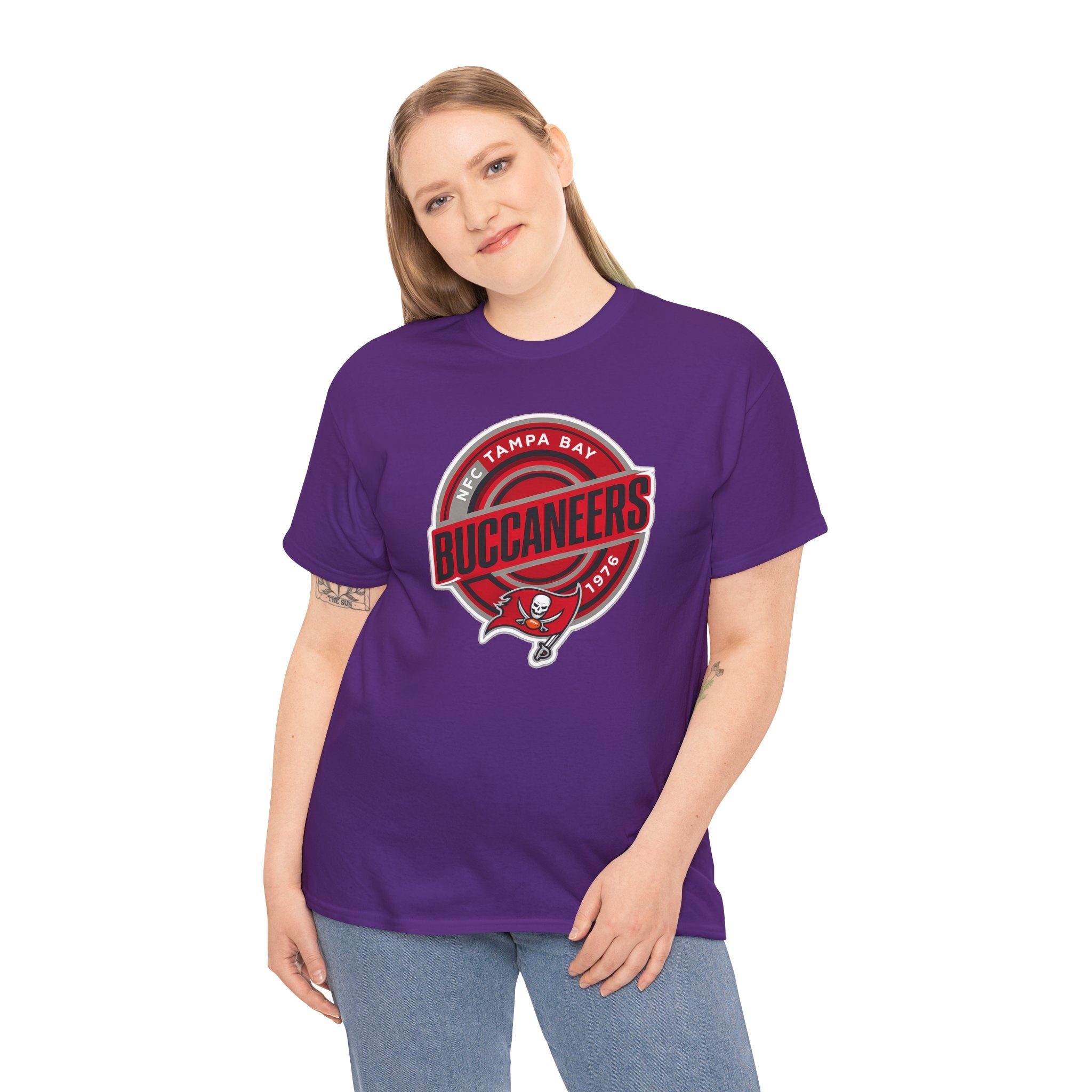 Tampa Bay Buccaneers Inspired Vintage Logo T-Shirt