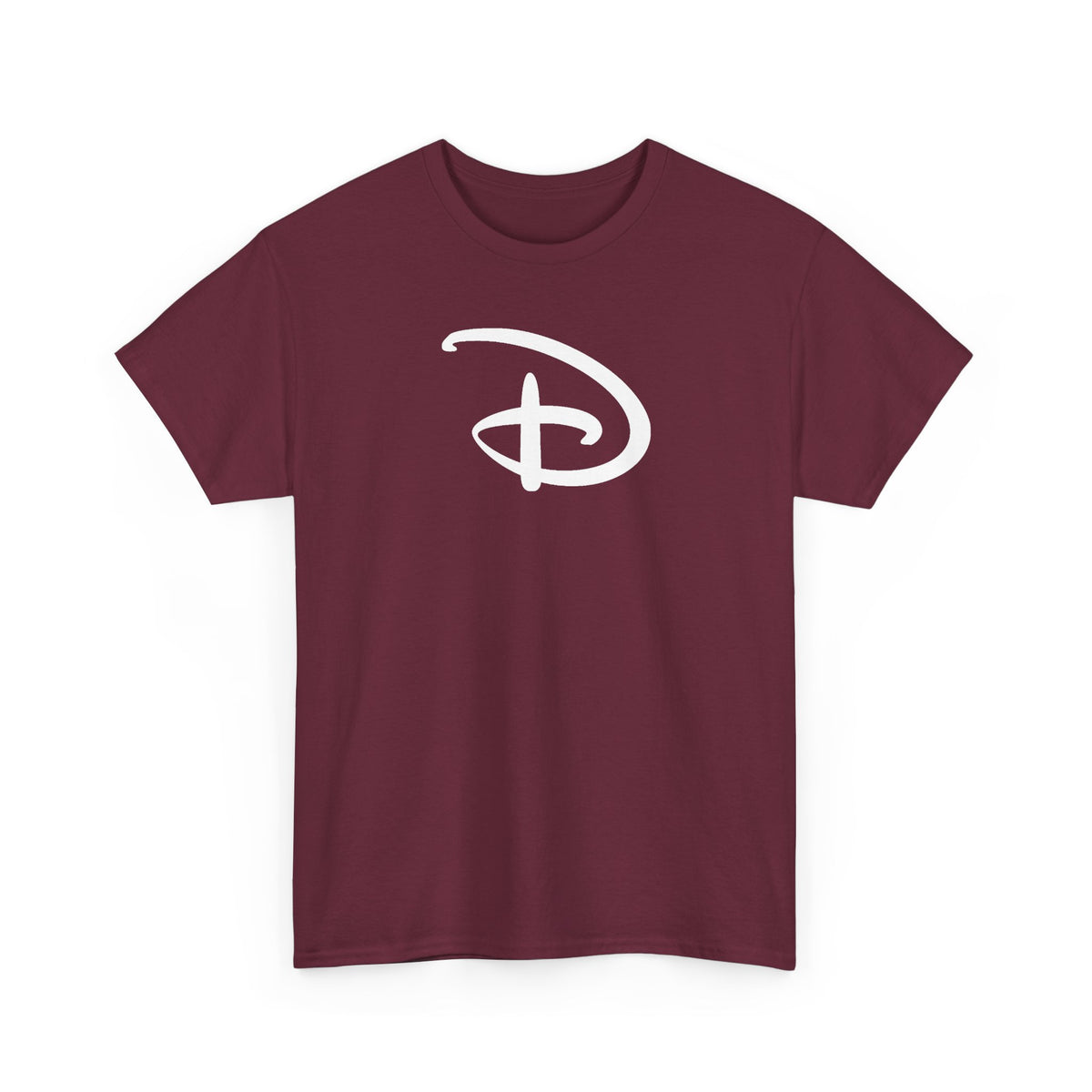Disney "D" Unisex Heavy Cotton Tee
