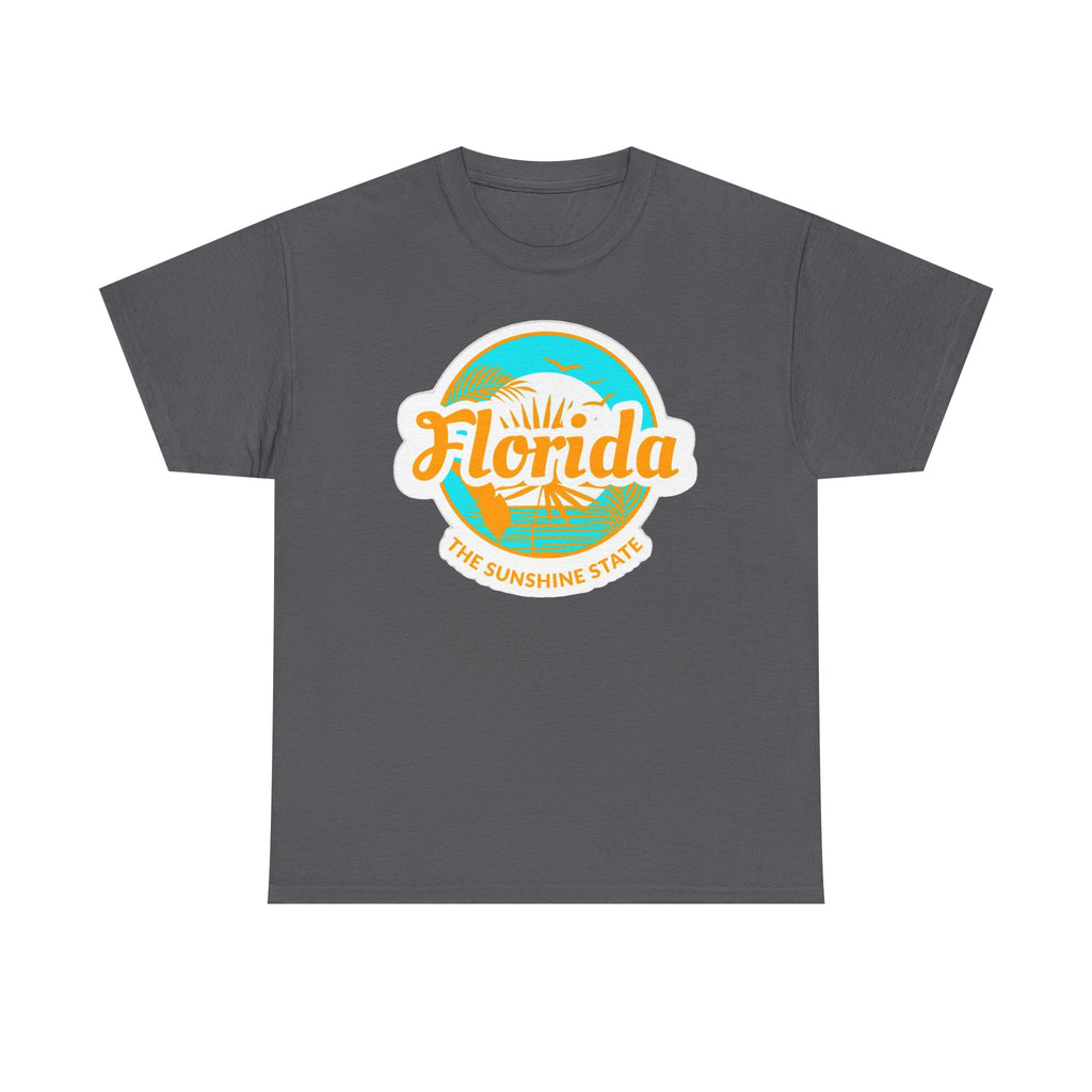 Florida Sunshine State T‑Shirt – Retro Beach Logo Tee