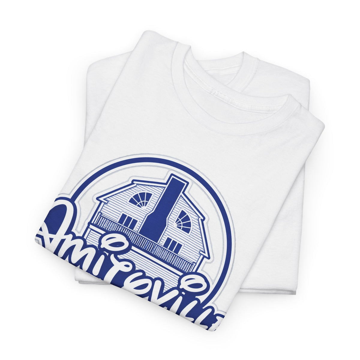 Amityville Horror Tee – "Amityville: The Scariest Place on Earth" Graphic Shirt