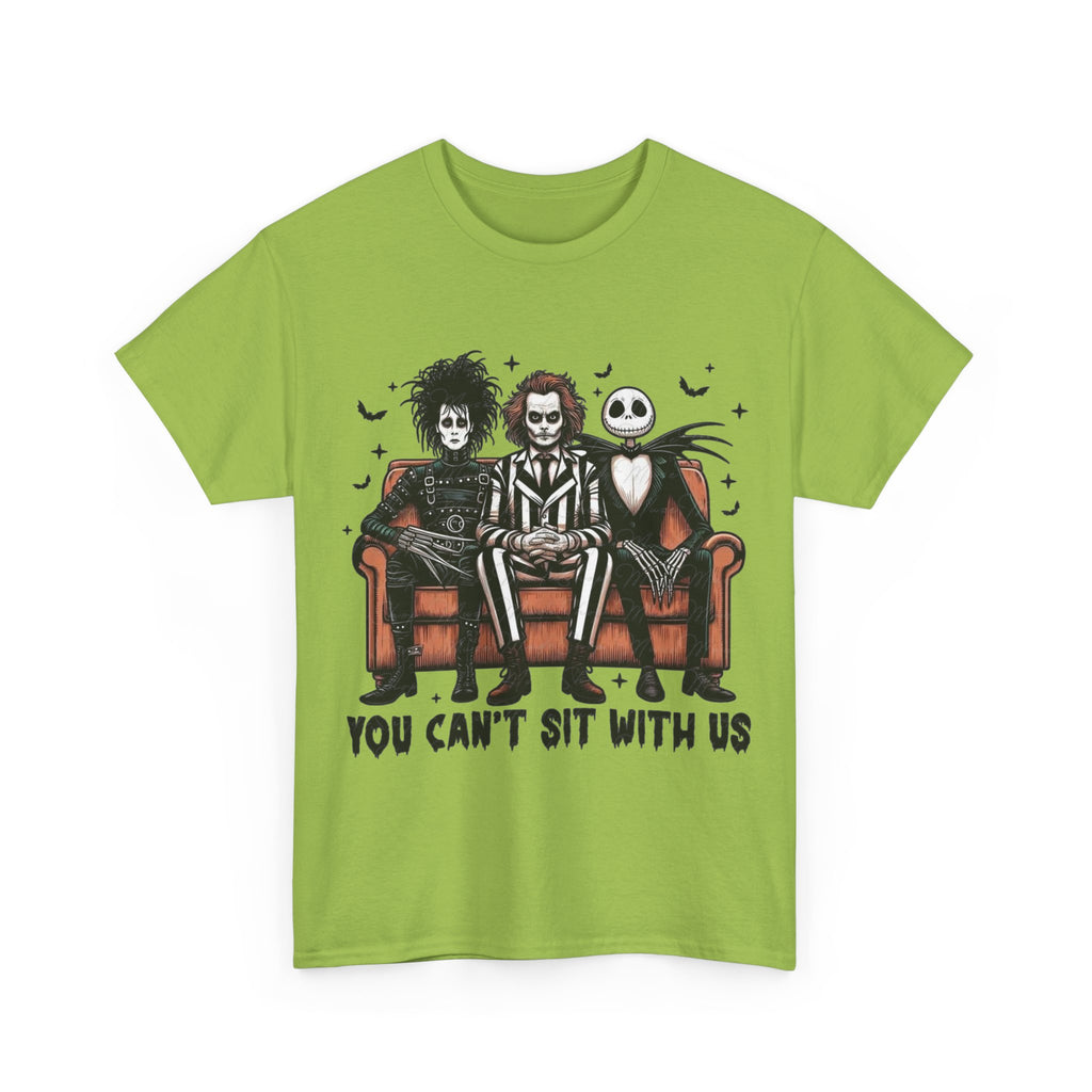 Johnny Depp Graphic Tee — 'You Can't Sit With Us' Halloween Horror Trio T-Shirt