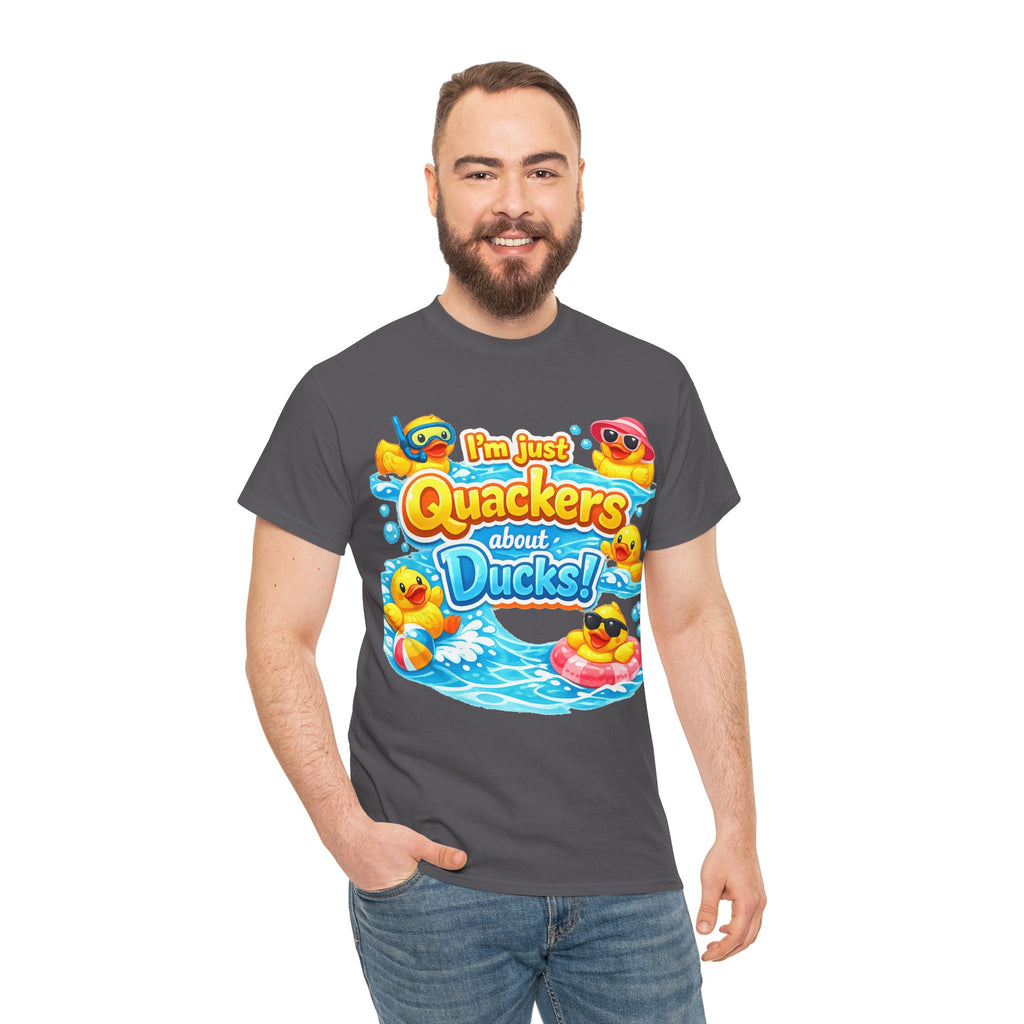 I'm Just Quackers About Ducks! Cute Rubber Duck Pool Tee