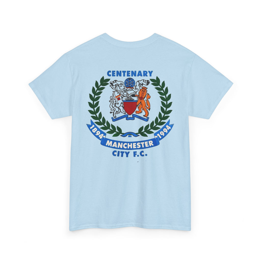 Manchester City F.C. Centenary Crest Tee — 1894–1994 Football Club Shirt