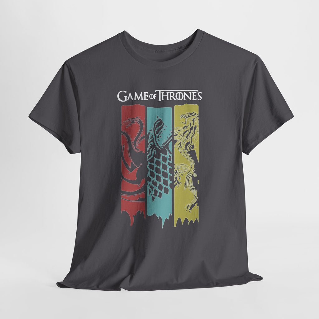 Game of Thrones House Sigils T-Shirt — Stark Lannister Tully Banner Tee
