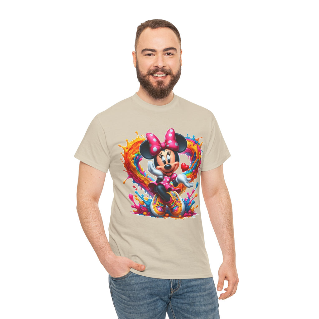 Minnie Mouse Unofficial Color Splash T‑Shirt