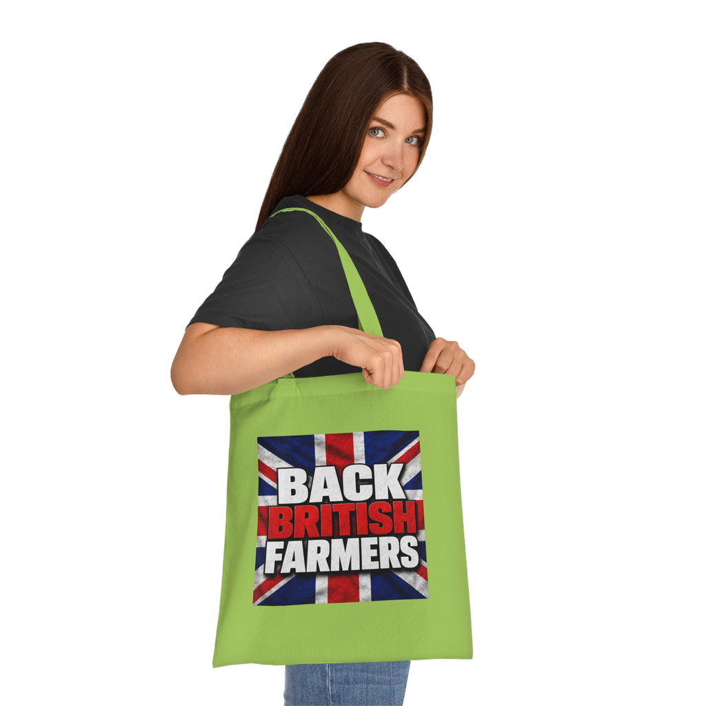 Back British Farmers Tote Bag — Union Jack Cotton Shopper