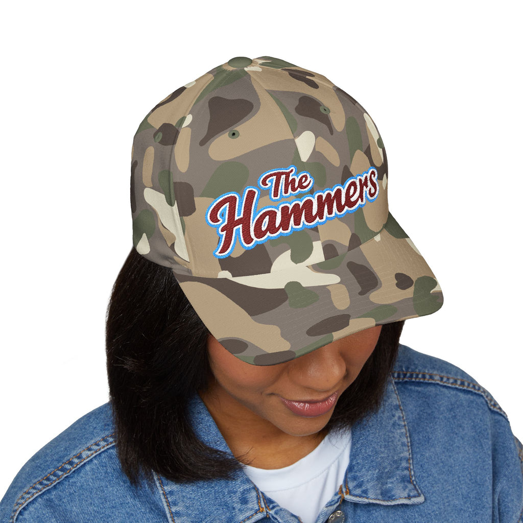The Hammers West Ham United Embroidered Cap — Retro Script Baseball Hat