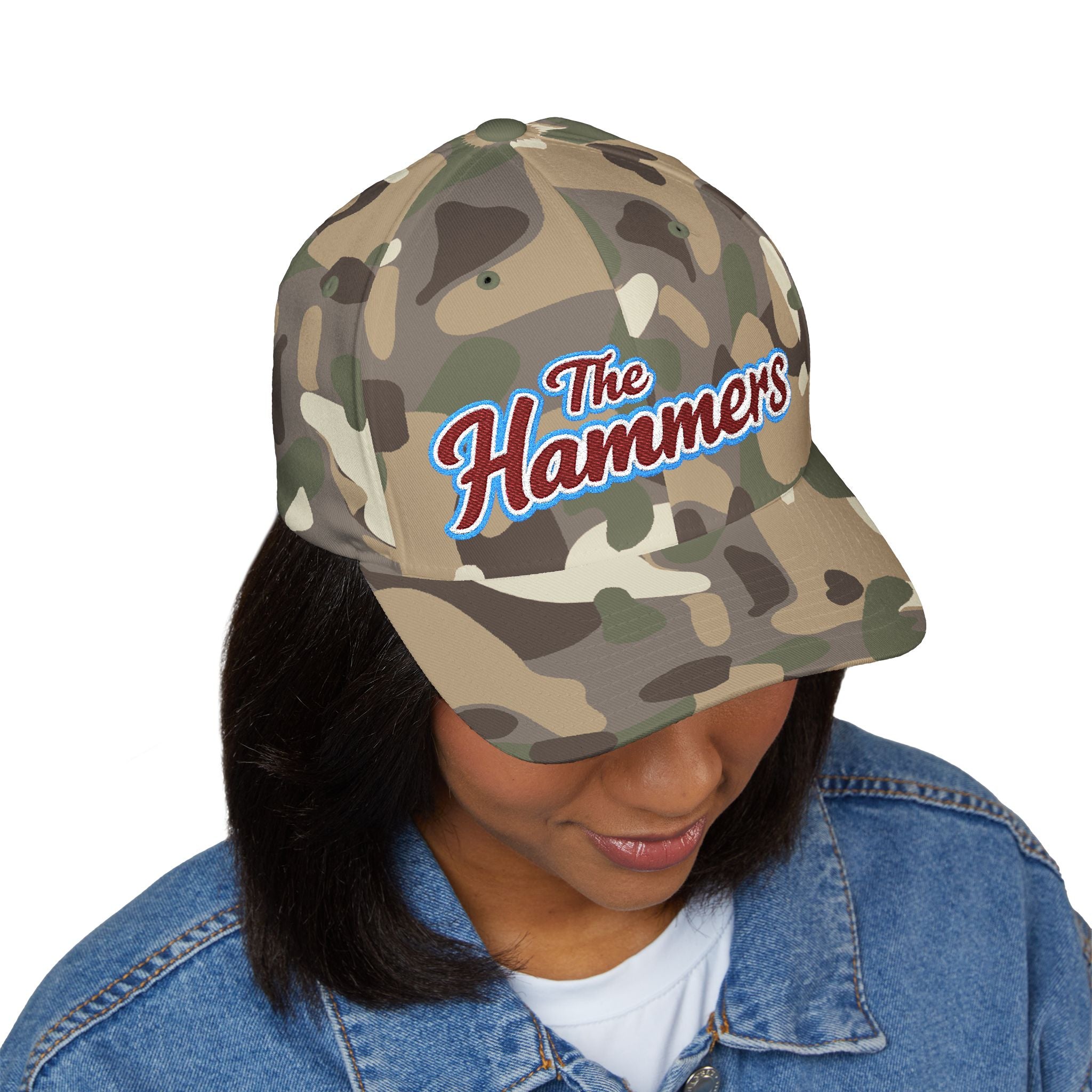 The Hammers West Ham United Embroidered Cap — Retro Script Baseball Hat