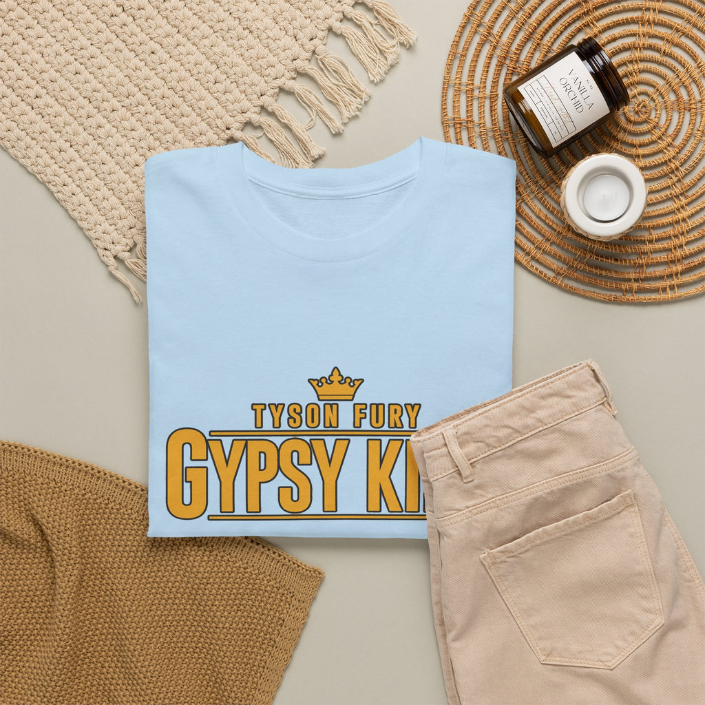 T-Shirt — "Gypsy King" Retro Crown Boxing Tribute Tee