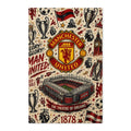 Manchester United Waffle Tea Towel – Theatre of Dreams Stadium Design