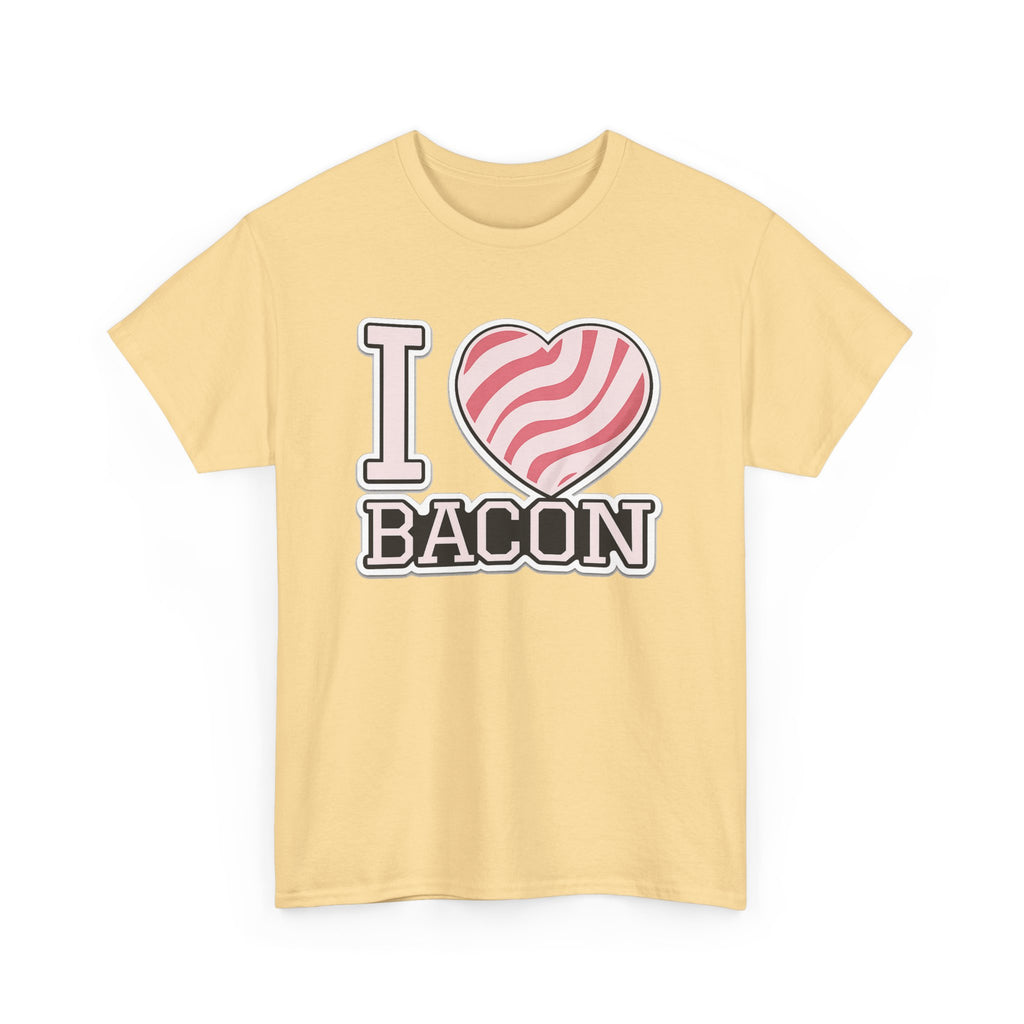 I Heart Bacon T-Shirt — Funny Novelty Bacon Lover Tee