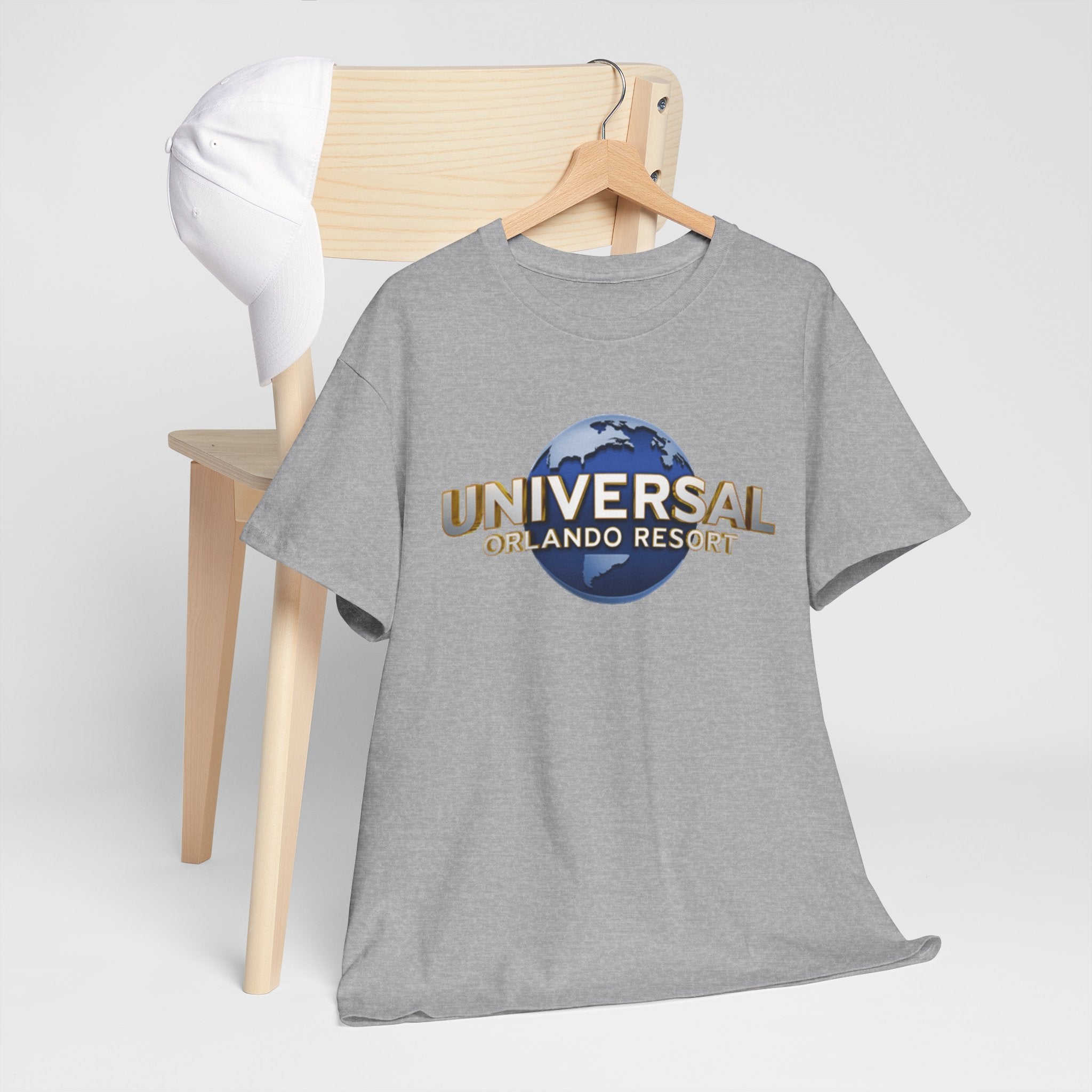 Universal Orlando Resort T‑Shirt — Retro Globe Logo Souvenir Tee