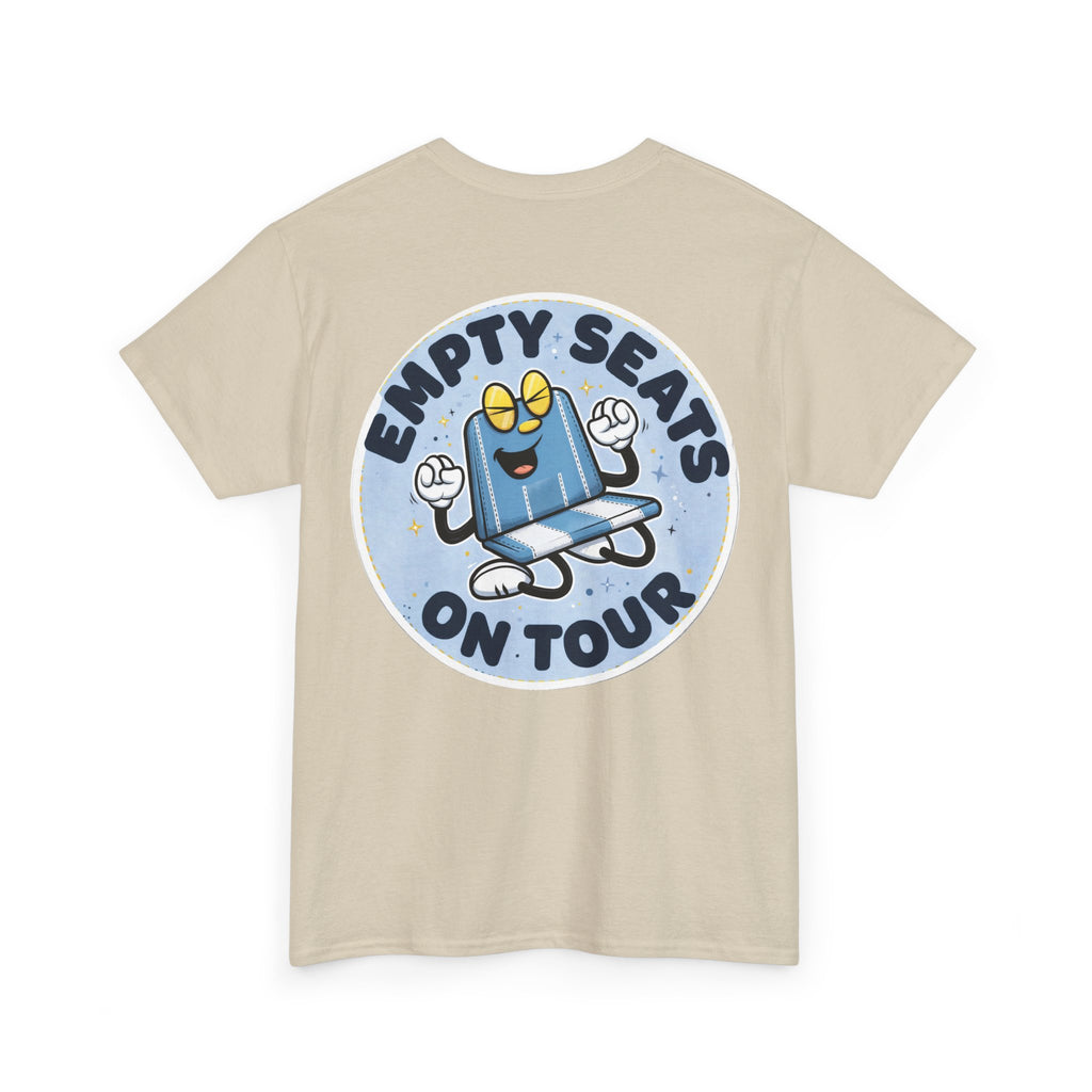 Manchester City T-Shirt — 'Empty Blue Seats On Tour' Retro Skate Graphic Tee