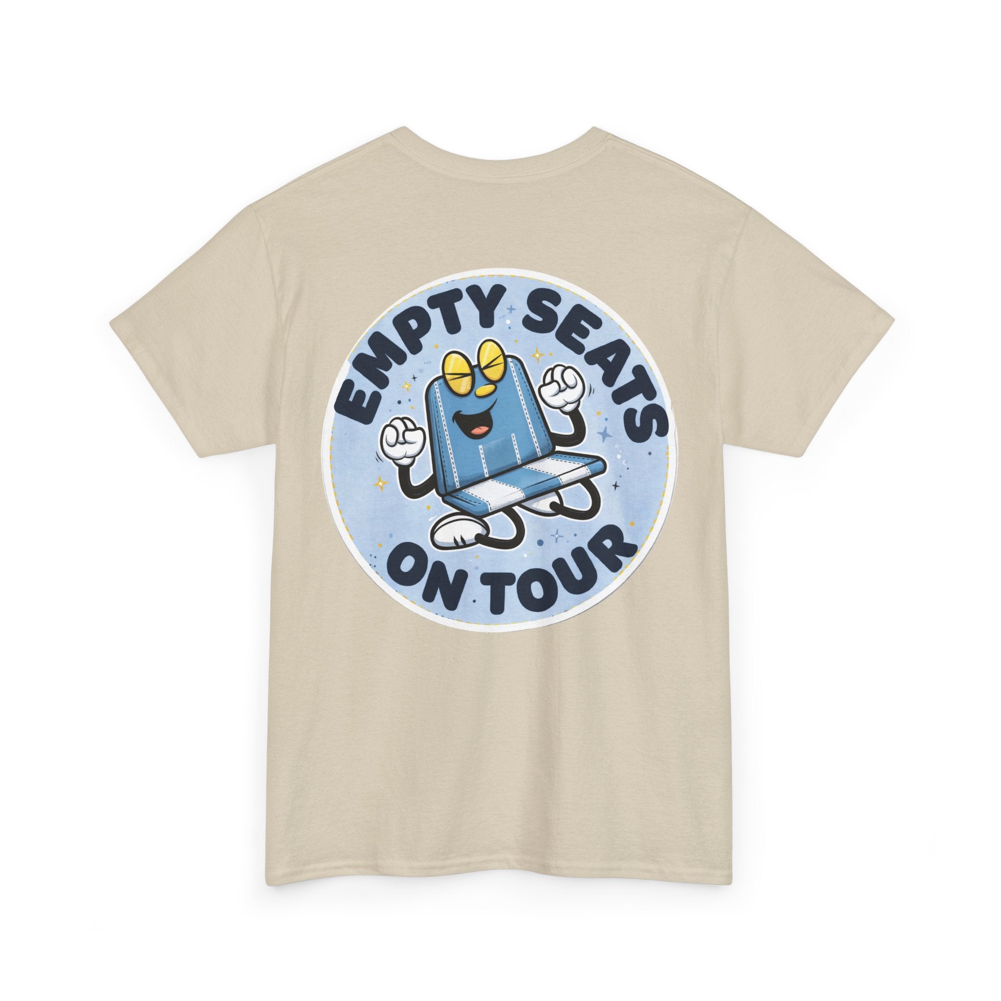Manchester City T-Shirt — 'Empty Blue Seats On Tour' Retro Skate Graphic Tee
