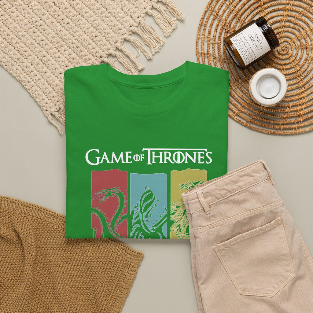 Game of Thrones House Sigils T-Shirt — Stark Lannister Tully Banner Tee