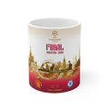 2008 Champions League FInal Programme Cover Inspired Coffee Mug — Ceramic Cup (11oz/15oz)