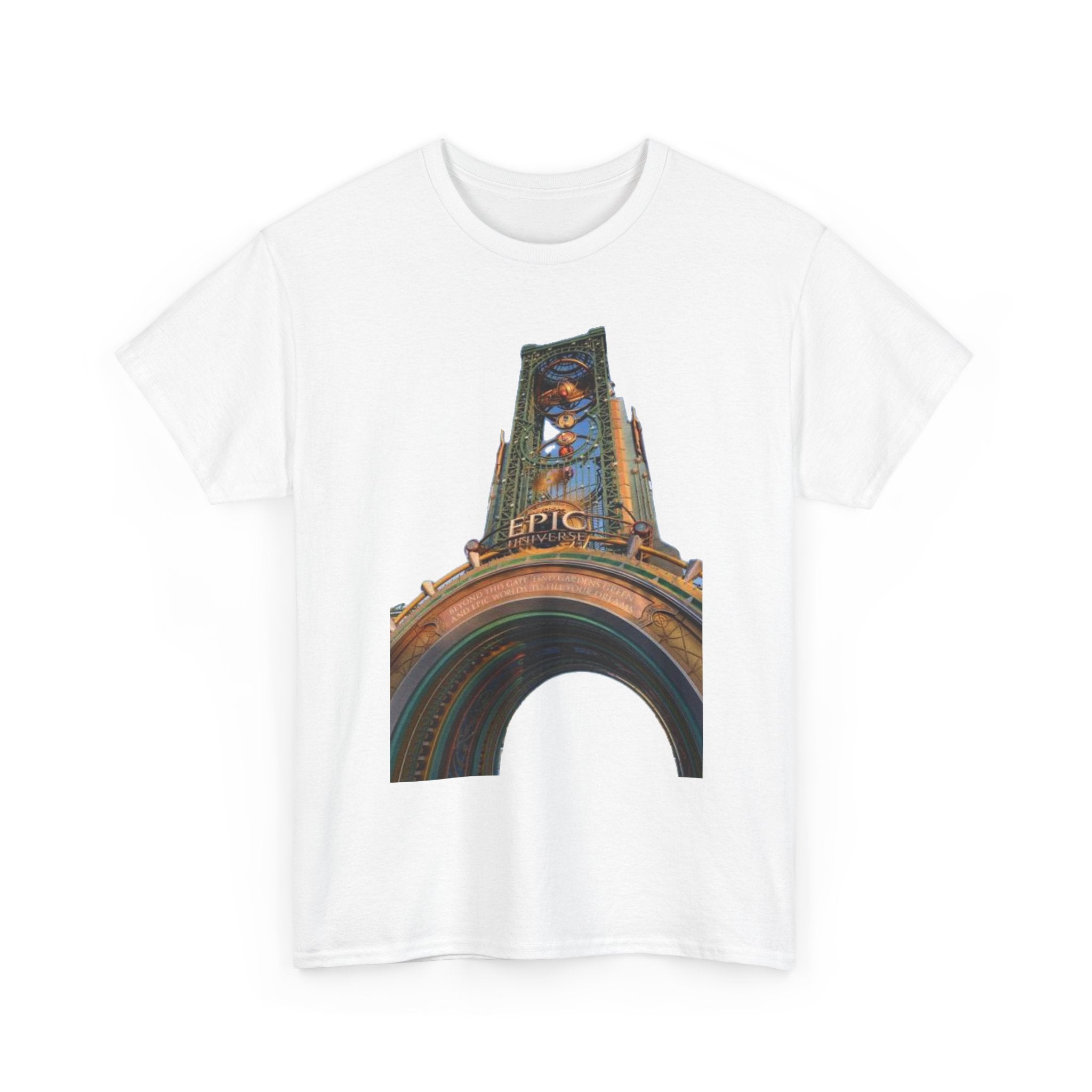 Epci Universe Vintage Theater Arch Graphic Tee — 'Epic' Retro Marquee T-Shirt