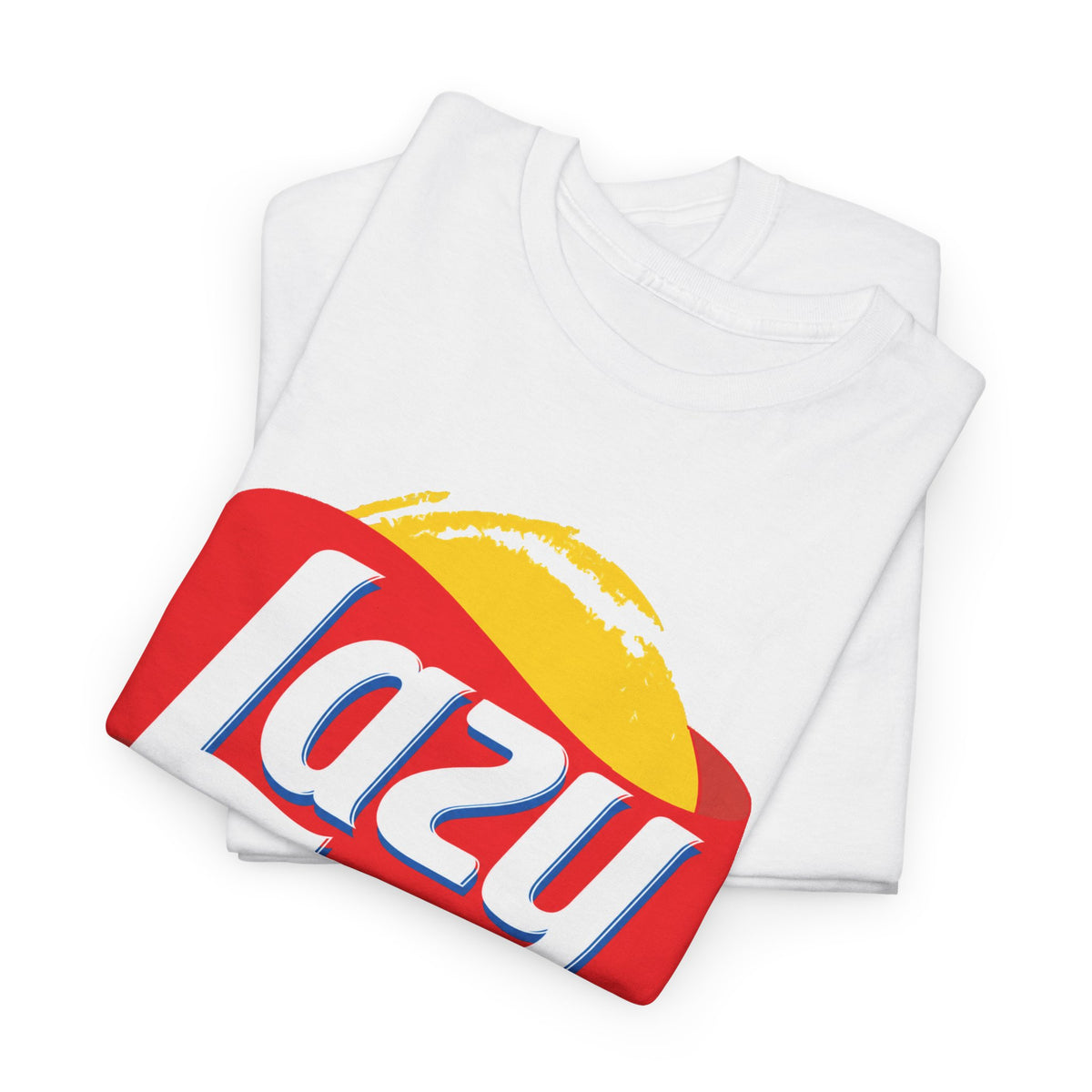 Lazy Logo T‑Shirt — Retro Snack-Inspired Graphic Tee
