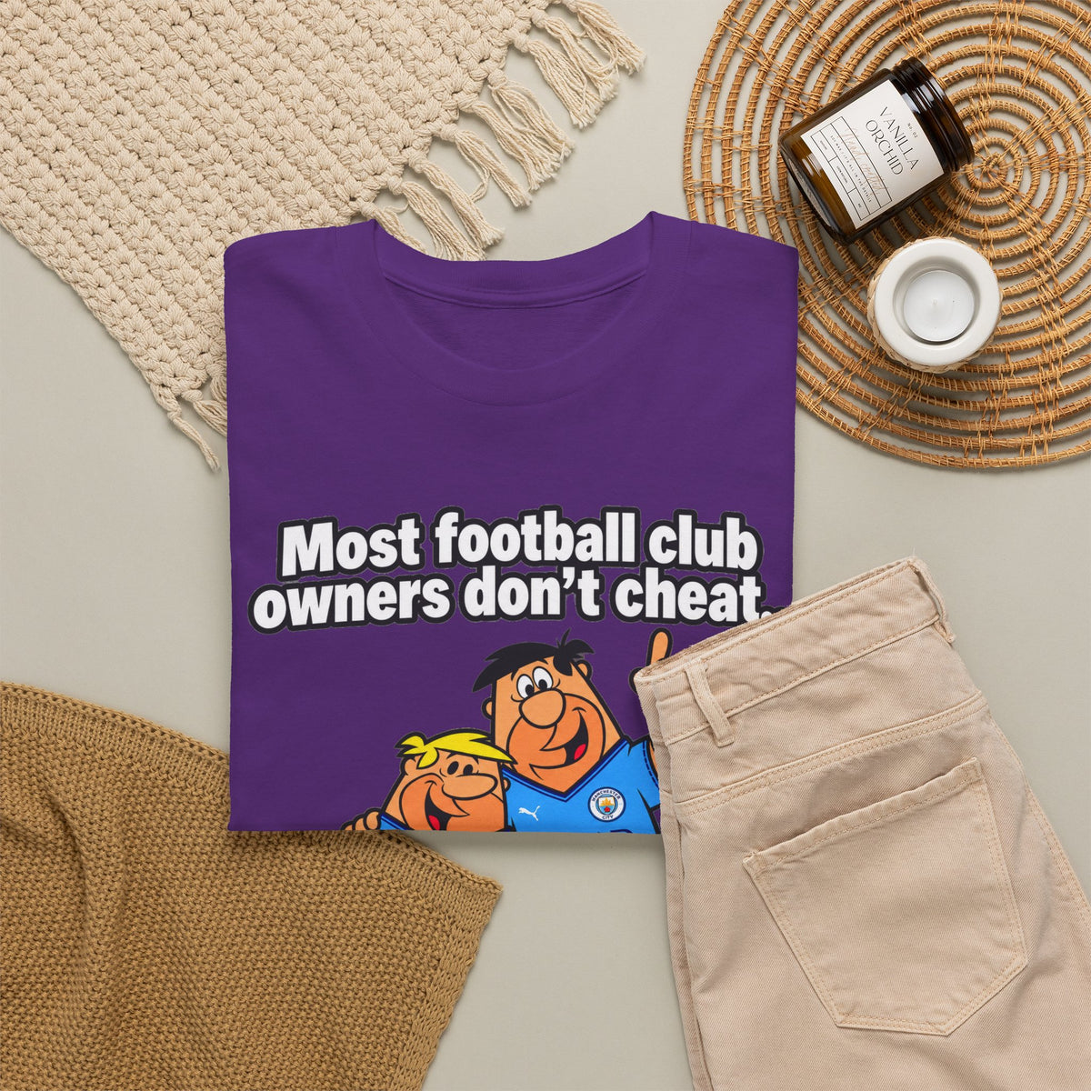 Manchester City Charges T‑Shirt — “Most Football Club Owners Don’t Cheat… but Abu Dhabi Dooo!”