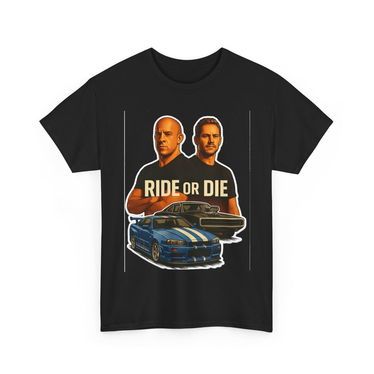 Ride or Die Street Racing Graphic Cotton Tee