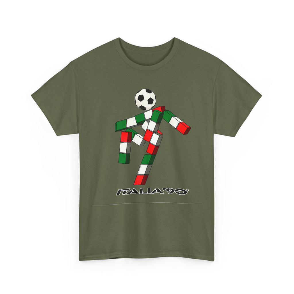 Italia '90 Soccer T‑Shirt — Retro Italian Football World Cup Tee
