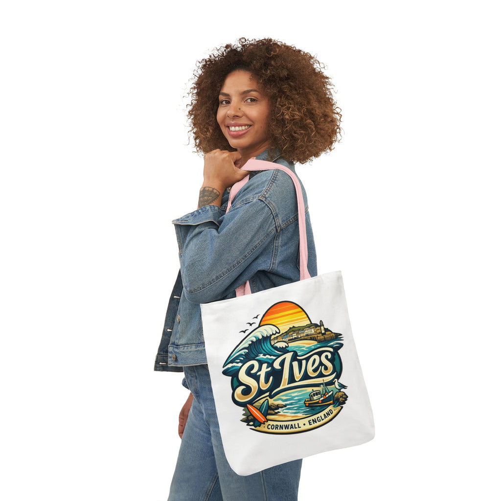 St Ives Cornwall Sunset Tote Bag