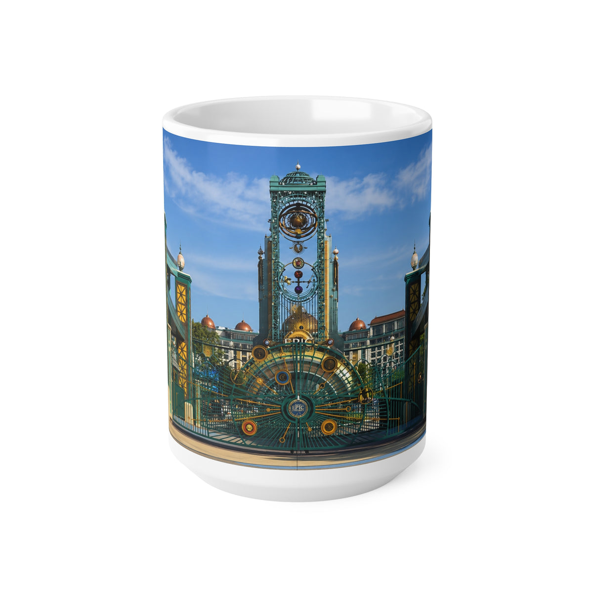 Epic Universe Gateway Ceramic Coffee Mug – 11oz & 15oz