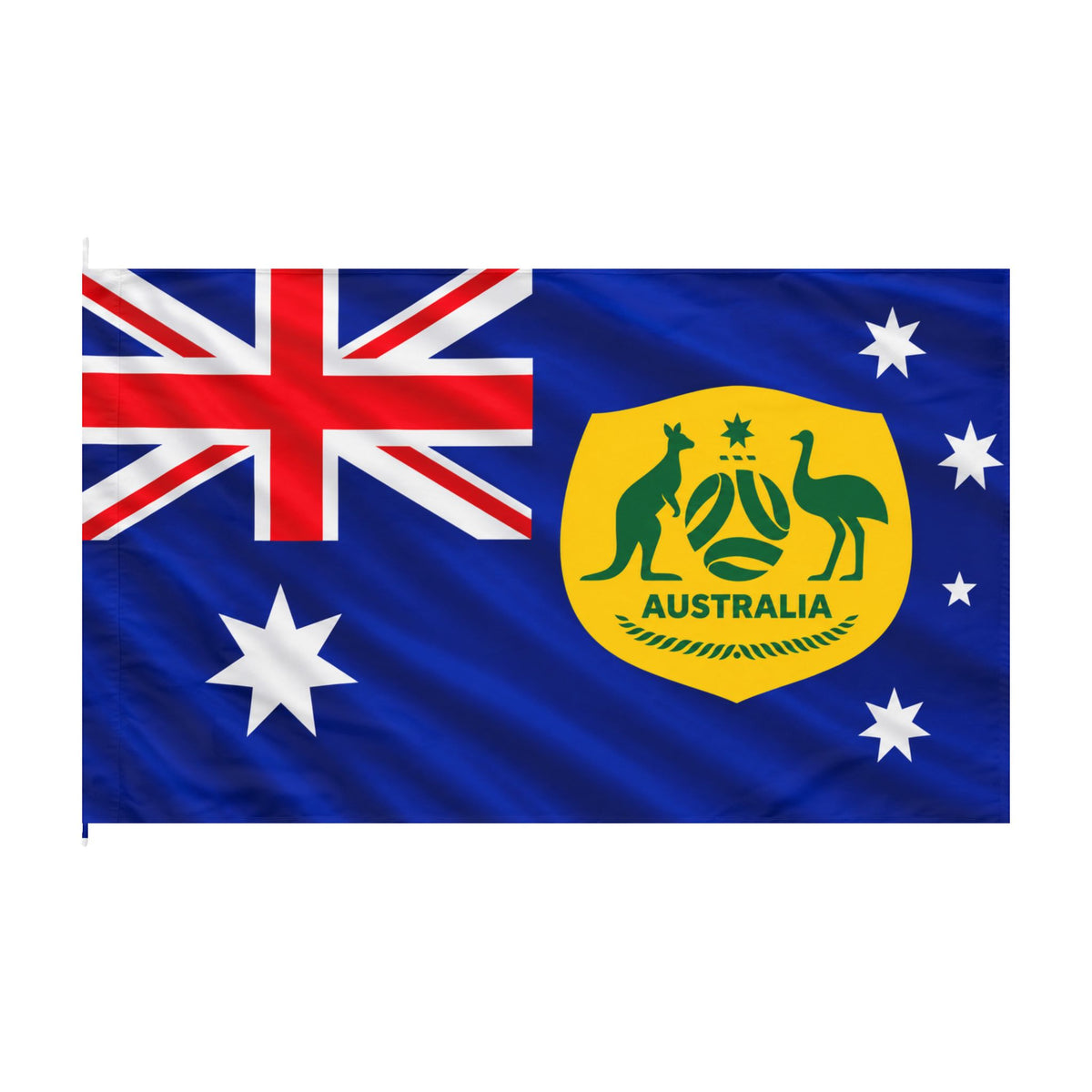 Australian Soccer Double-Sided Flag