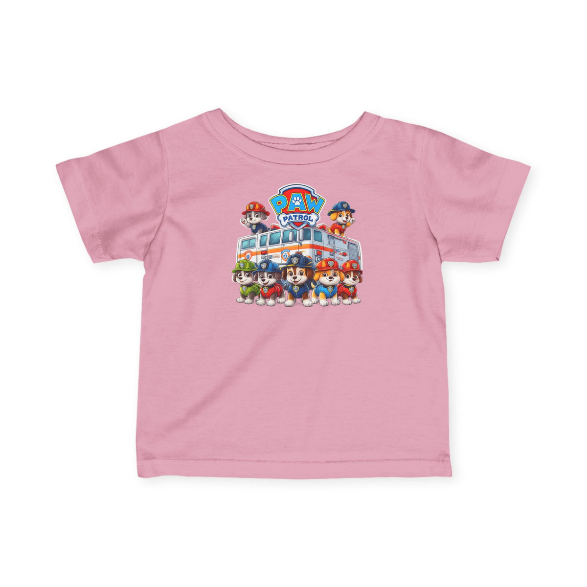 Paw Patrol Infant Tee – Cute Puppy Rescue Crew Baby Shirt