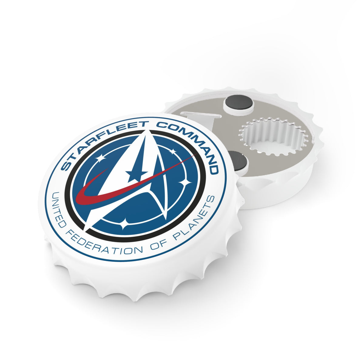 Starfleet Command Bottle Opener Magnet – United Federation of Planets Design
